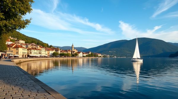 Thonon-les-Bains : le port, la ville haute et deux façons de manger